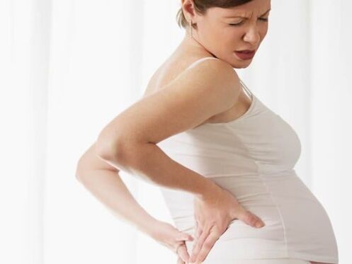 mal di schiena durante la gravidanza