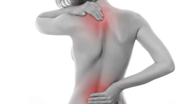 Dolore per l'osteocondrosi